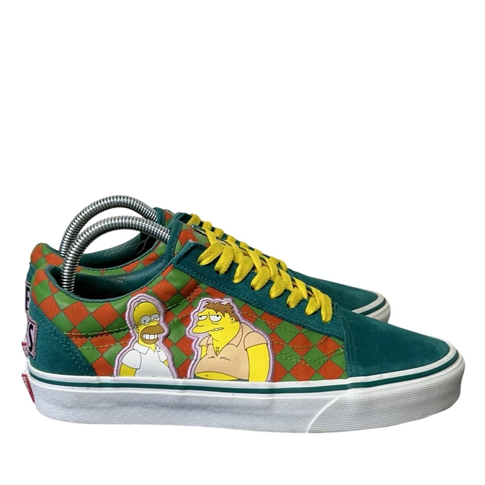 The Simpsons x Vans Old Skool "Moe's Tavern" Sneakers Men's Size 8 Women's 9.5
